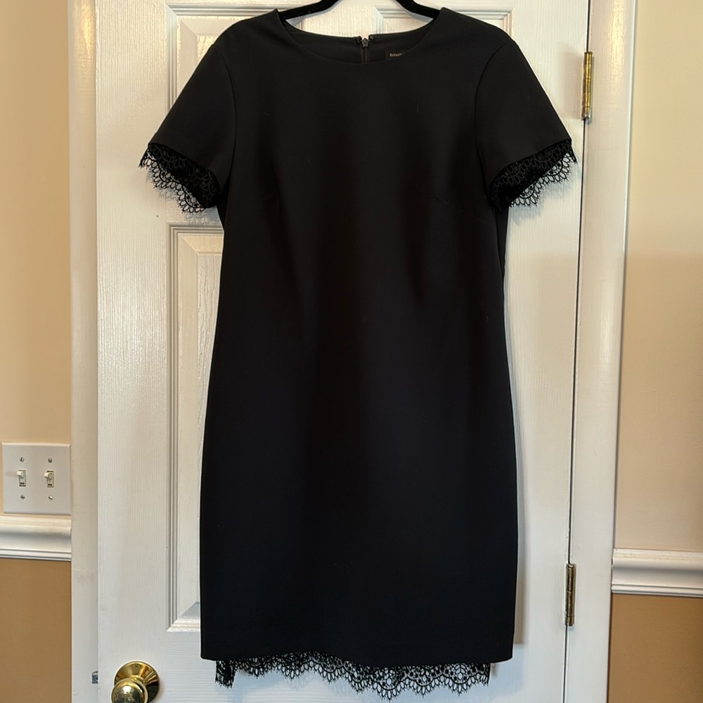 Black Banana Republic Shift Dress